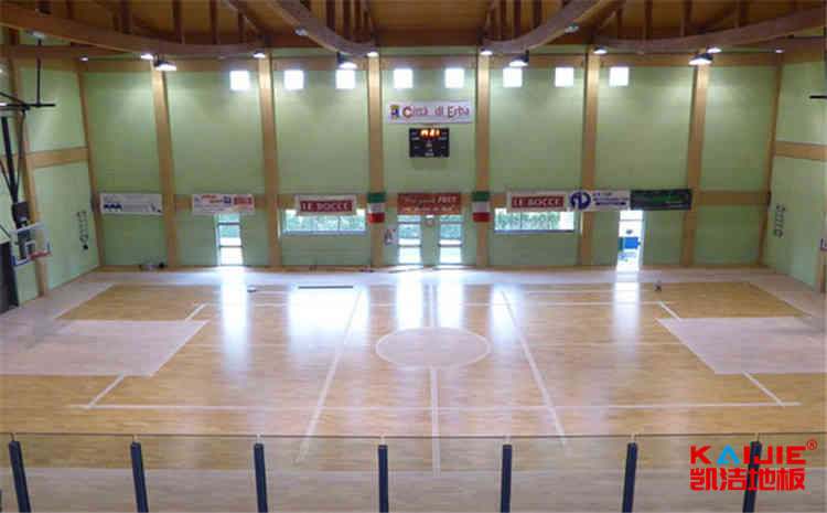 室內籃球場木地板的保養方法