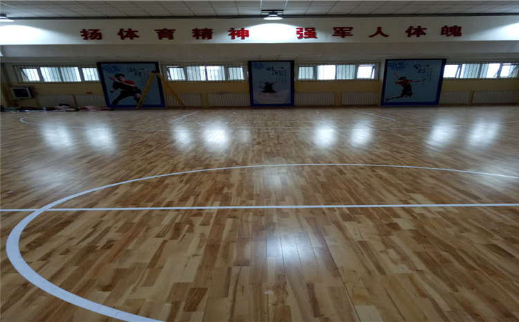 羽毛球館木地板