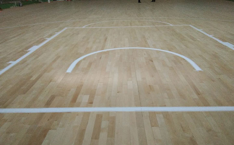 學(xué)校NBA籃球場木地板板式龍骨結(jié)構(gòu)