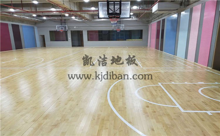 深圳南山文化館籃球俱樂(lè)部木地板案例