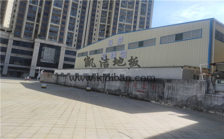 廣東江門開平市尋夢(mèng)籃球館運(yùn)動(dòng)木地板